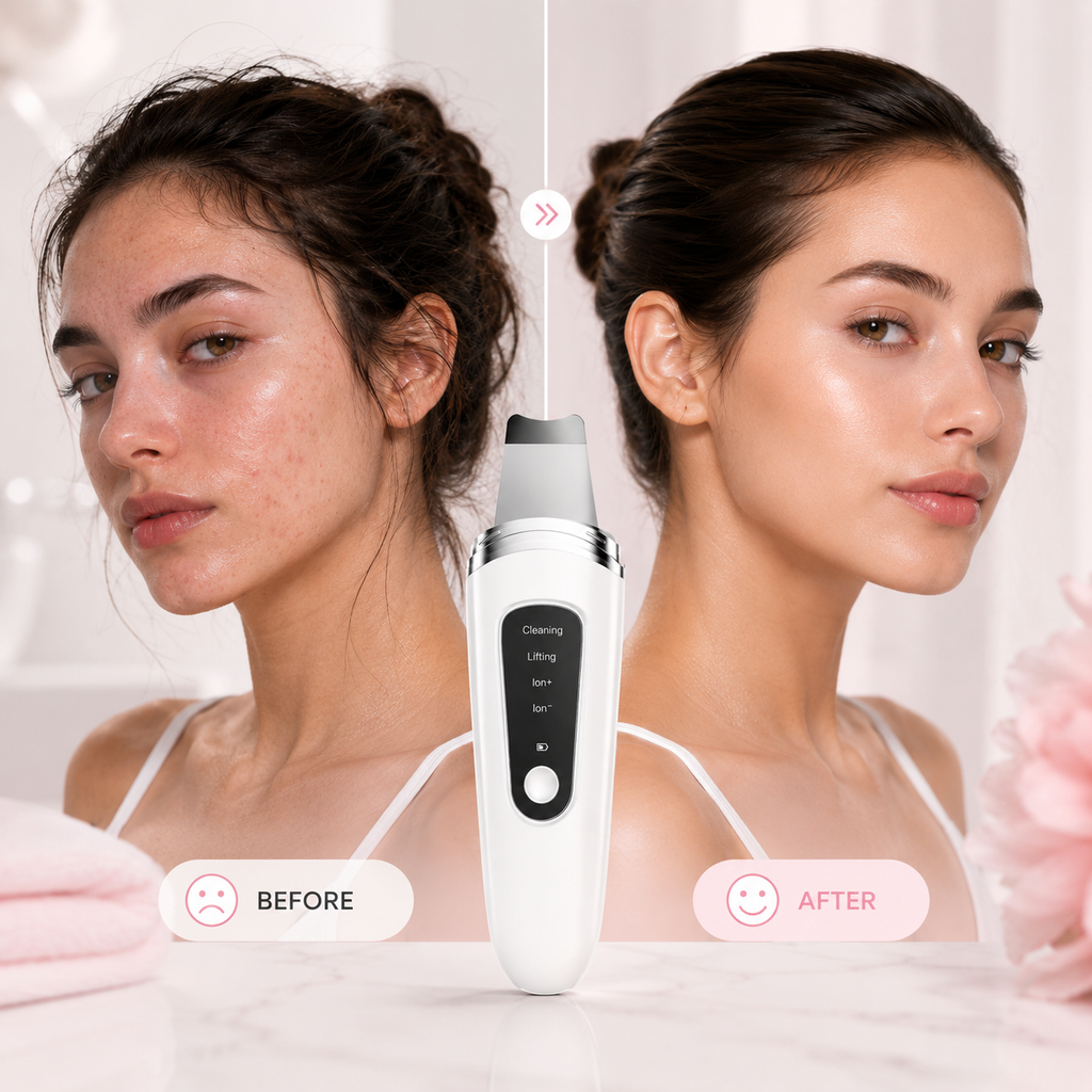 4-In-1 Facial Scraper & Pore Cleanser