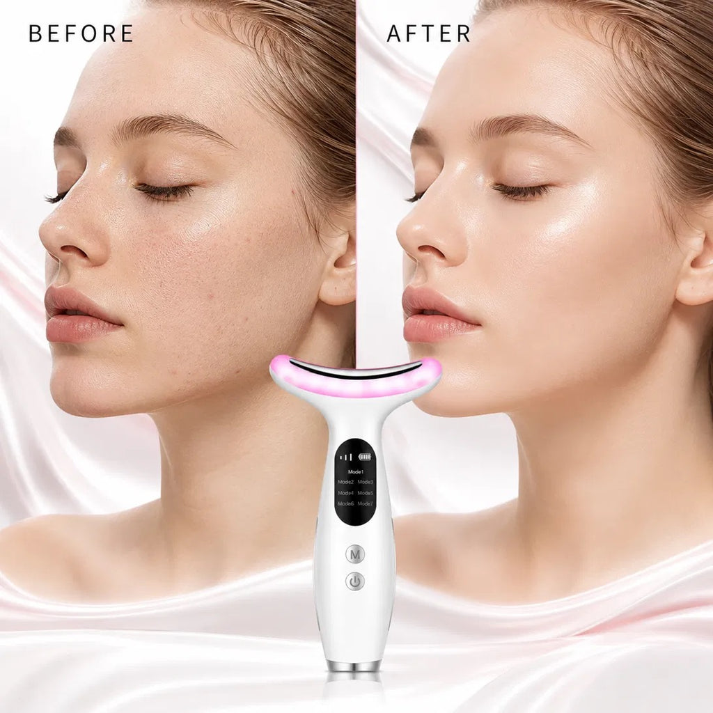 7-Color LED Neck & Face Massager