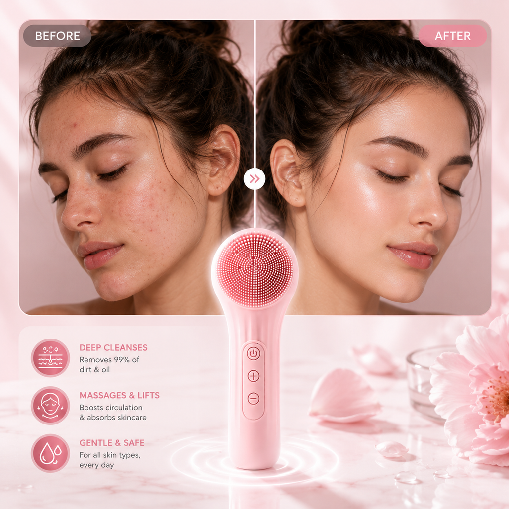 Sonic Facial Cleansing Brush